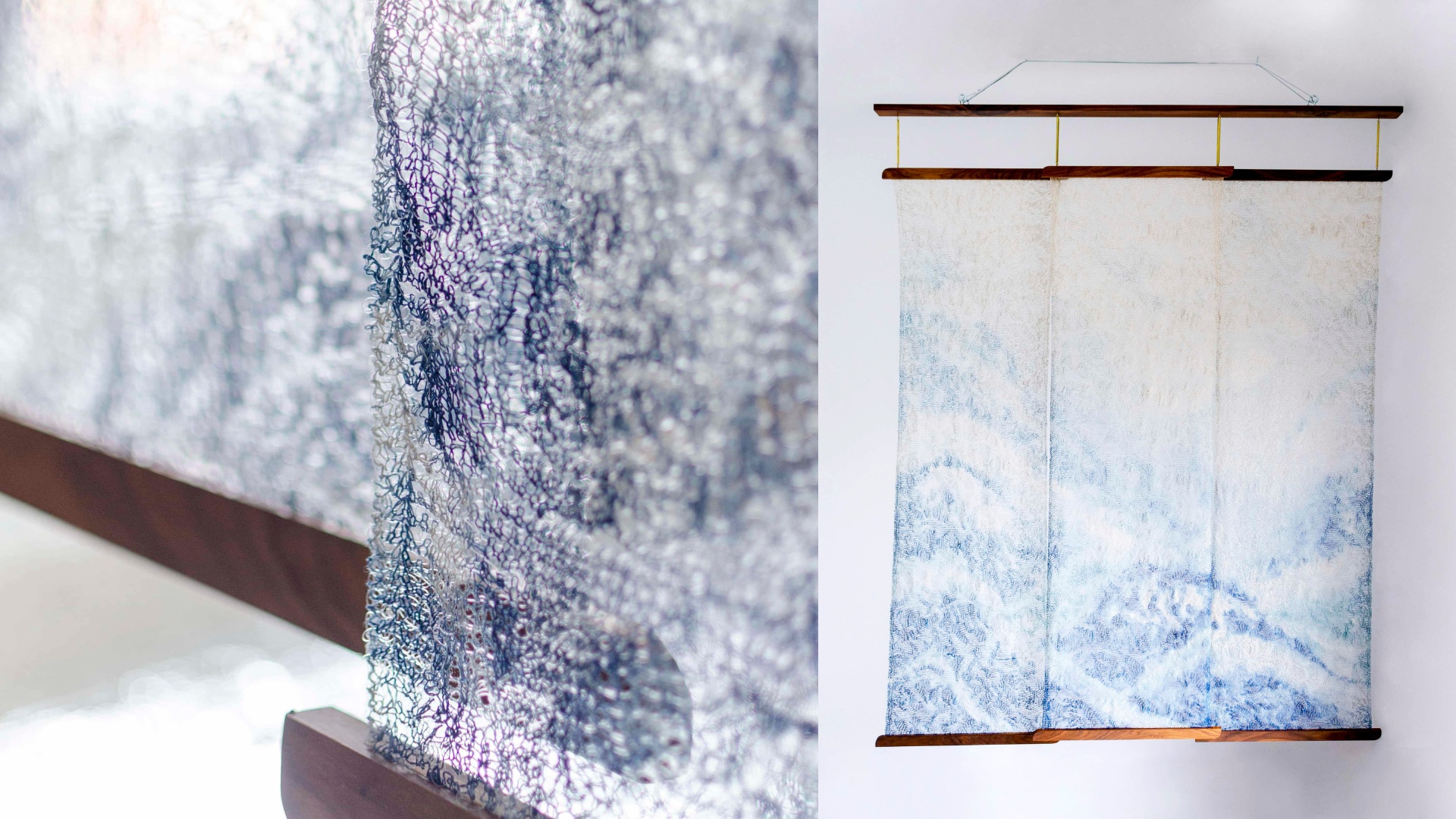 œuvre textile Julie Lacroix, finaliste prix FH 2022