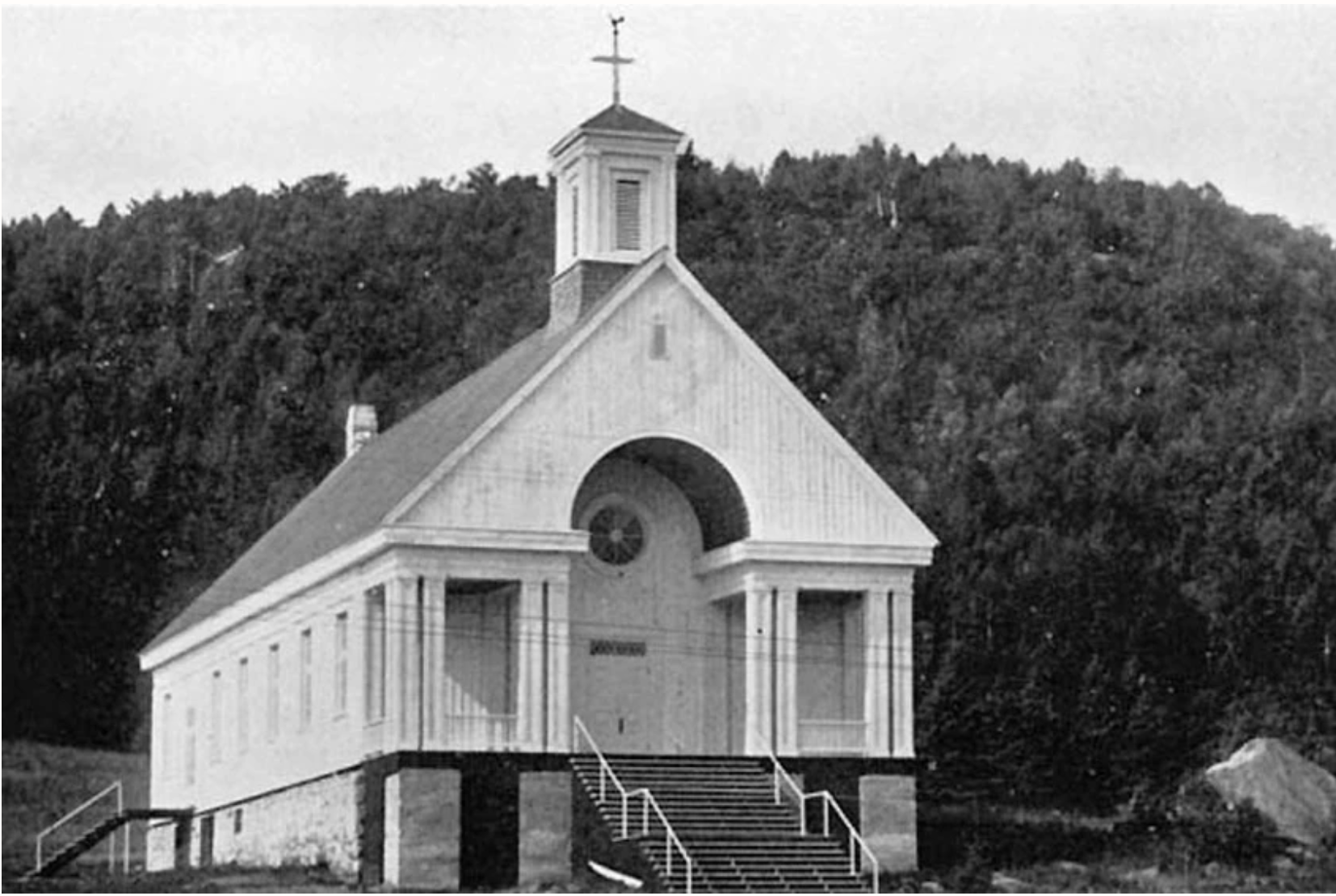 Église de Saint-Norbert, archive. Société d’histoire de Val-Morin